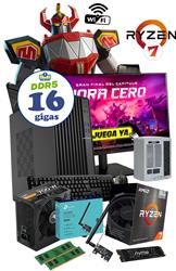 PC AMD RYZEN 7 5700G 16GB 512GB A520M WIFI + MONIT